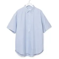 プレミアムコットン オックスフォード半袖シャツ