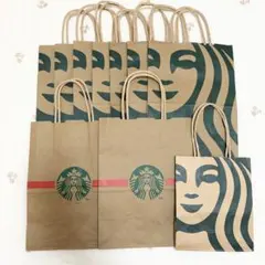 Starbucks スターバックス　ショッパー　紙袋　ホリデー　クリスマス　限定のサムネイル
