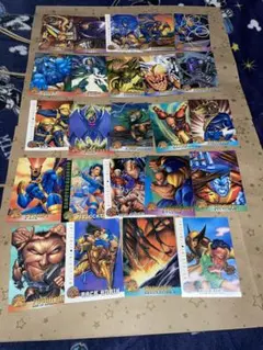 MARVEL COMICS トレーディングカード まとめ メルカリ便 MARVEL COMICS トレーディングカード まとめ メルカリ便