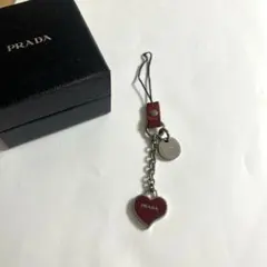 プラダ携帯ストラップ　ハートのサムネイル