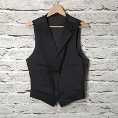 ■BURBERRY BLACK LABEL ジレ ベスト ブラック