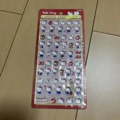 新品 ボンボンドロップシール ミニ サンリオ キティ 赤 サンスター