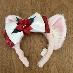 【2024 クリスマス】クリスマス耳付きカチューシャ　リーナベル　美品　1回着