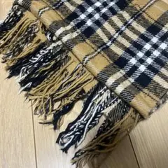 COMME CA ISM チェック柄マフラー