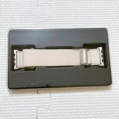 アップルウォッチ　バンド　コンパチブル　ナイロン　ループバンド　ベージュ