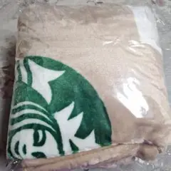 Starbucks フリースブランケット ベージュ
