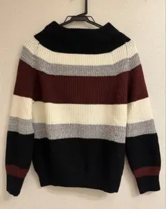 GLOBAL WORK ストライプセーター Mサイズ