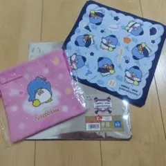 一番くじタキシードサム タオルと巾着セット