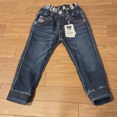 新品★未使用★タグ付★ミキハウス★ダブルB★デニムパンツ90cm