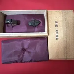 宮本武蔵作 左右海鼠透鍔 複製 島田美術館 箱付き - メルカリ
