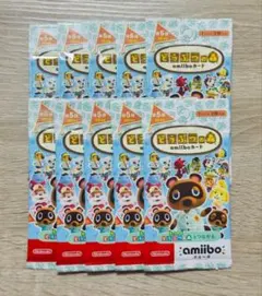 どうぶつの森 amiiboカード 未開封 10パック 第5弾