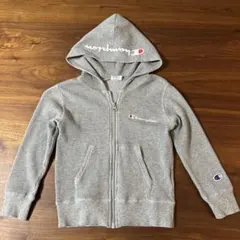 Champion キッズパーカー 120cm グレー