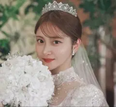 【正規品】ティアラ/結婚式/ivory&co/Eugenie/ALEXANDRA