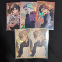 夢追翔、ジョー・力一、三枝明那、オリバー・エバンス【ビジュアルカード】