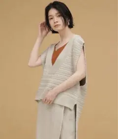 nano・universe LB.03/バーティカルネックベスト