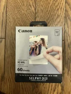 Canon SELPHY QX20 XC-60L 60枚