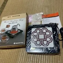 SANYO 保温トレー H-90 昭和家電 レトロのサムネイル