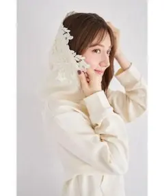 tocco フラワーレーストレーナーパーカー新品未使用タグ付