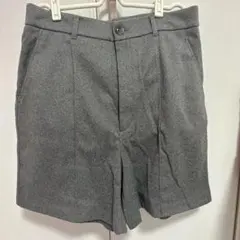 GUヘリンボーン柄ショートパンツ