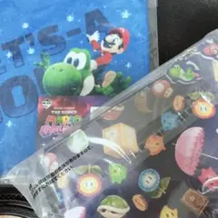 ❀スカイブル〜❀様専用一番くじスーパーマリオ ハンドタオルとポーチ