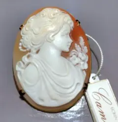 シェルカメオ CAMEO DI BAMBINO CAMEO 彫刻 ケース付 - メルカリ