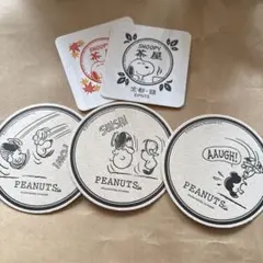 スヌーピー 紙コースターセット