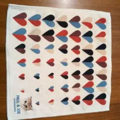 PAUL & JOE ハート柄ハンカチ