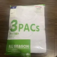 長袖丸首シャツ 3枚セット Mサイズ