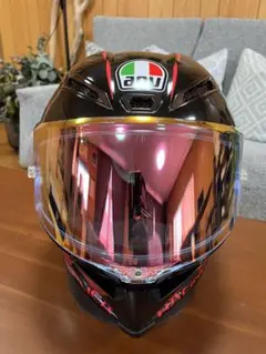 中古品」 AGV PISTA GPRR 3C認証マットブラック/レッド - メルカリ