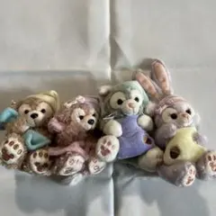 ダッフィー シェリーメイ オータムスリープオーバー ぬいぐるみチャーム
