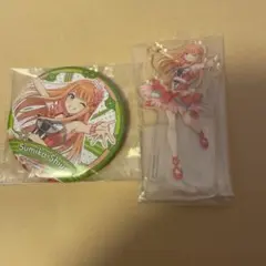 学園アイドルマスター 1番くじ アクスタ 缶バッジ セット紫雲清夏