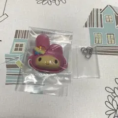 サンリオ ガチャ おめん こんがりビーチバージョン マイメロ