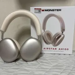 Monster AIRSTAR AH100 ワイヤレスヘッドホン 本体のサムネイル