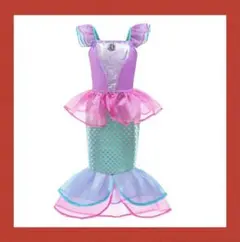 130cmリトルマーメイド アリエルドレスハロウィン誕生日結婚式