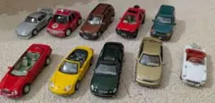 ミニカー 10台セット 多様な色