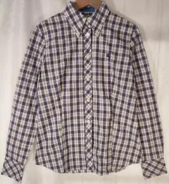 04-6 バーバリー ブルーレーベル 40 ノバチェックシャツ BURBERRY