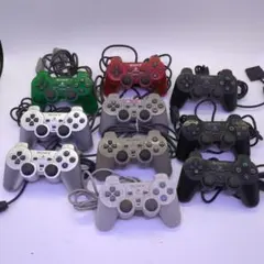 SONY プレステ2 PSone 純正コントローラー 10個ジャンク⑦