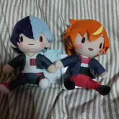 劇場版プロジェクトセカイ ふわぷち ミニぬいぐるみ 東雲彰人 青柳冬弥 ビビバス