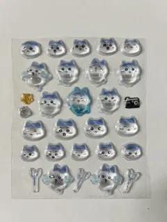 おすそ分け、ボンボンドロップシール、ちいかわキャラクターシール、ハチワ