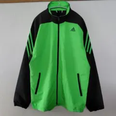 adidas アディダス 3ライン クロスジャケット ウィンドブレーカー