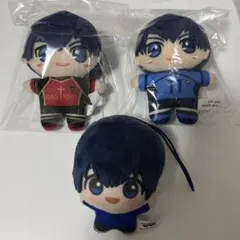 ブルーロック展 ブルロ展 潔世一 ぬいぐるみマスコット ちびぐるみ セット