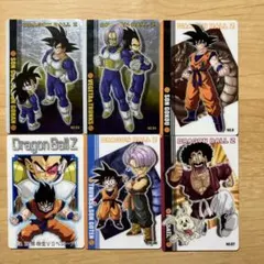 ドラゴンボール　グミカード　6枚セット