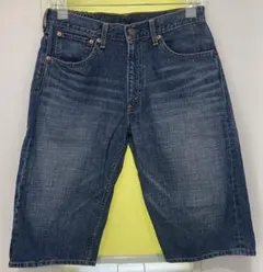 00s リーバイス 503 デニム ハーフパンツ W32 ブルー ルーズのサムネイル