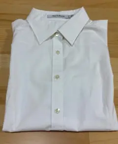 ユニクロ　Shirt Collection 長袖シャツ ホワイト Mのサムネイル