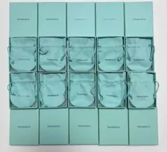 現行品 Tiffany ティファニー空箱 巾着袋12セット - メルカリ
