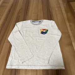MIKIHOUSE DOUBLE.B 長袖カットソー 150cm グレー