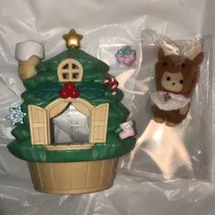 ★ご購入前にコメントください　赤ちゃんサンタのクリスマスツリーハウス内の一部
