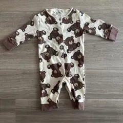 NEXT baby クマ柄ロンパース