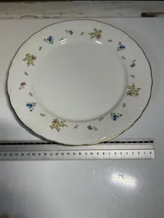 ノリタケ 散らし花 ディナープレート 小花柄 ヴィンテージ 7枚セット