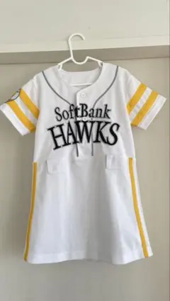 【サイン入り】SoftBank Hawks ユニフォーム 110サイズ キッズ